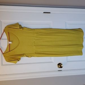 Yellow Maternity Dress